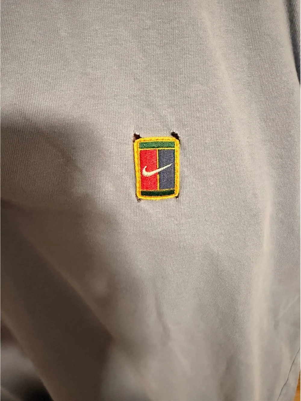 Vintage Nike Court Tennis Polo Shirt Embroidered Logo 90s